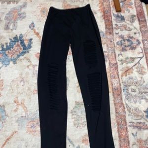 ripped leggings